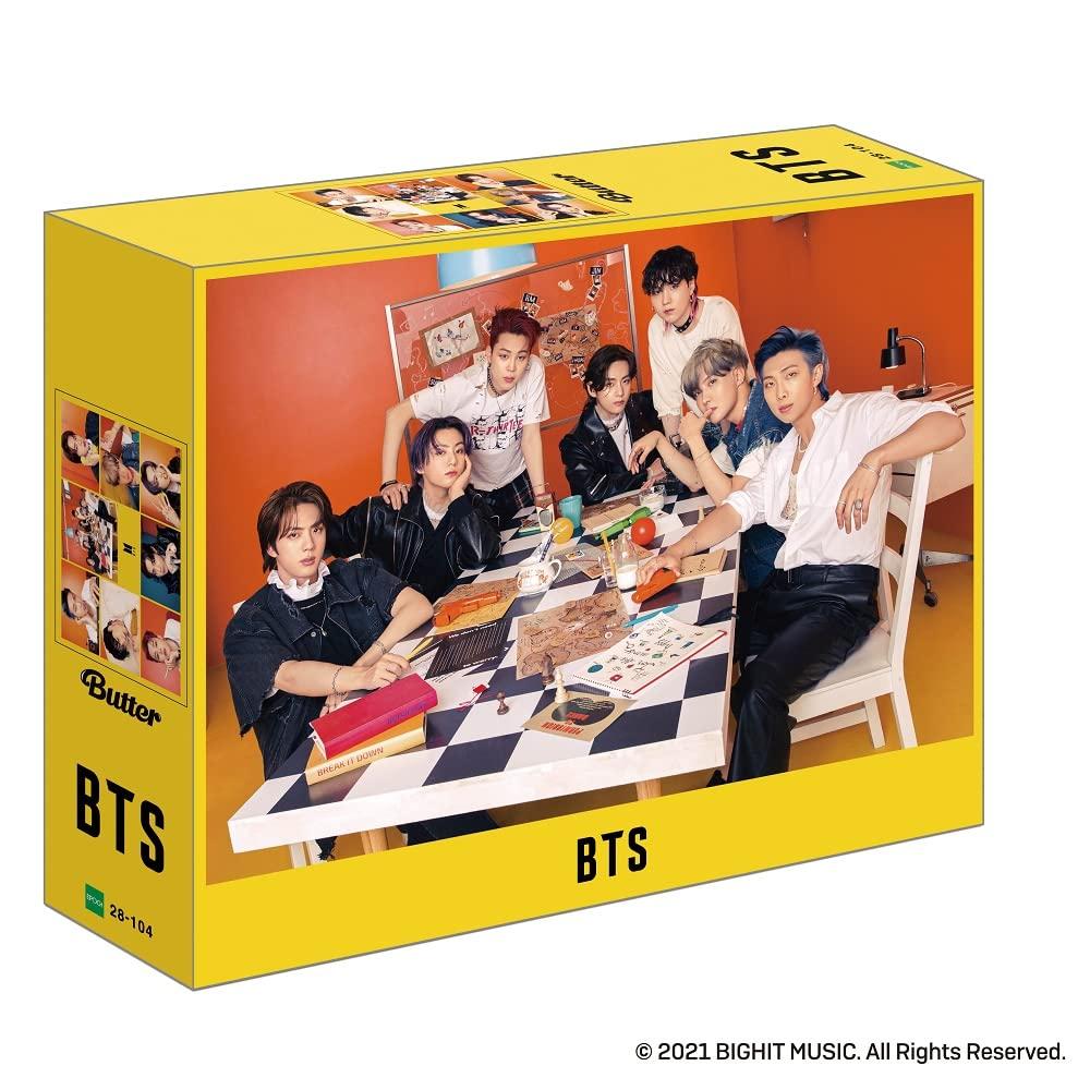 Epoch 300 Piece Jigsaw Puzzle BTS Butter X with Glue and Spatula Included EPOCH (26 38cm) 28-104