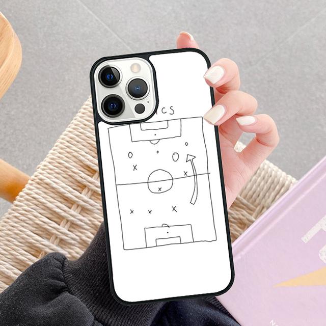 Чехол для телефона «Тактика футбола» для iPhone 17 Air 13 12 14 15 16 Чехол для Apple Pro Max Plus