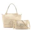 Набор сумка-тоут через плечо с пряжкой FIRANO 402398 Слоновая кость [FIRANO] и Женский