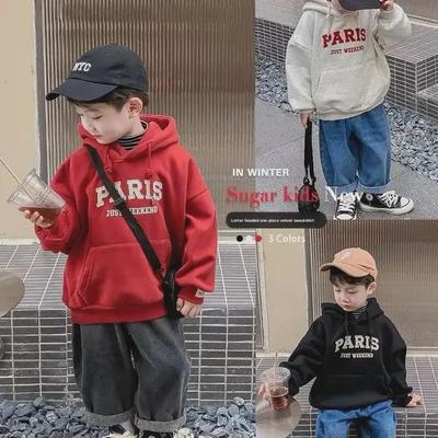 Модные толстовки с капюшоном для мальчиков — стильные принтованные топы на осень/зиму 2024 года