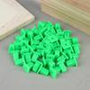 50Pcs Square Auto Fasteners Auto Bumper Clips For Car Bumpers Push Engine Cover Fender Car Door Trim Panel Clips
