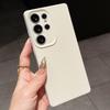 Чехлы для телефонов Samsung Galaxy A06 A07 A16 A26 S25 Xiaomi Poco F7 X7 Redmi для iPhone 17 16 15 Pro Max Infinix Realme, мягкий белый чехол из ТПУ с текстурой кожи