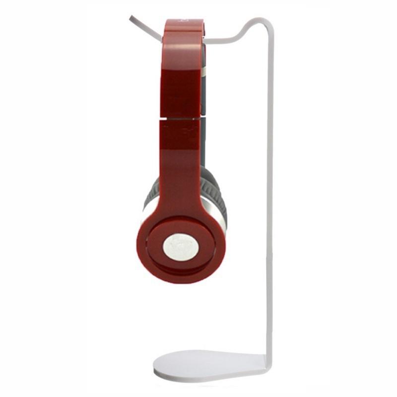 Universal Acrylic Earphone Headset Hanger Holder Headphone Desk Display Stand