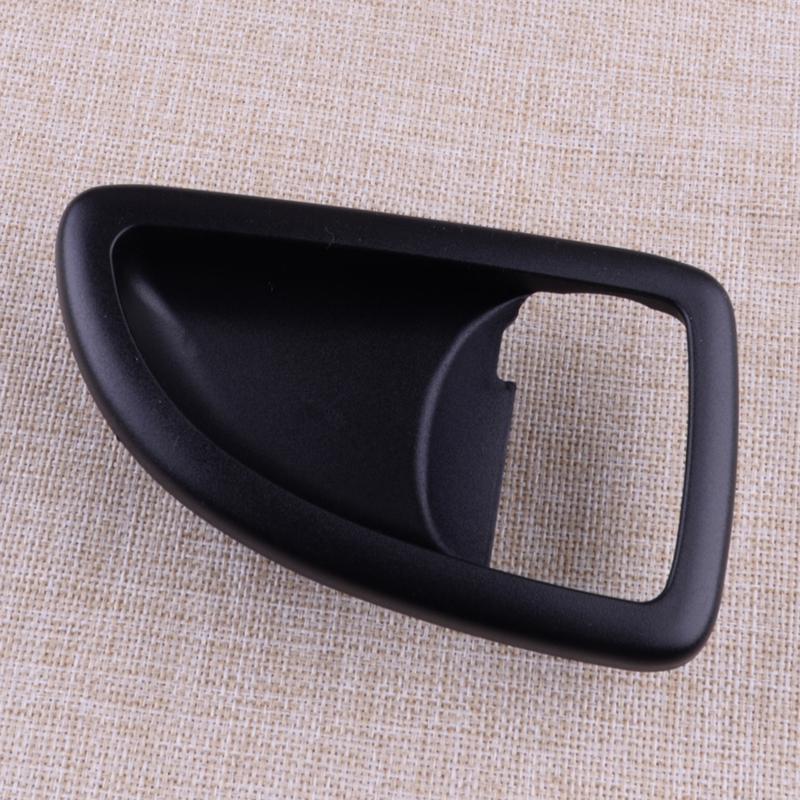 15844059 Inner Front Left Door Handle Bezel Cover Trim fit for Buick Terraza Chevrolet Uplander Saturn Relay Black ABS