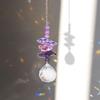 Crystal Windchimes Memorial Windchimes Yard Decorations Indoor Outdoor Wind Chimes Windchimes Hanging Pendant for Festival Decor
