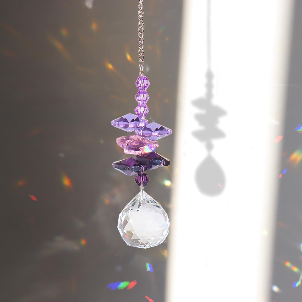Crystal Windchimes Memorial Windchimes Yard Decorations Indoor Outdoor Wind Chimes Windchimes Hanging Pendant for Festival Decor