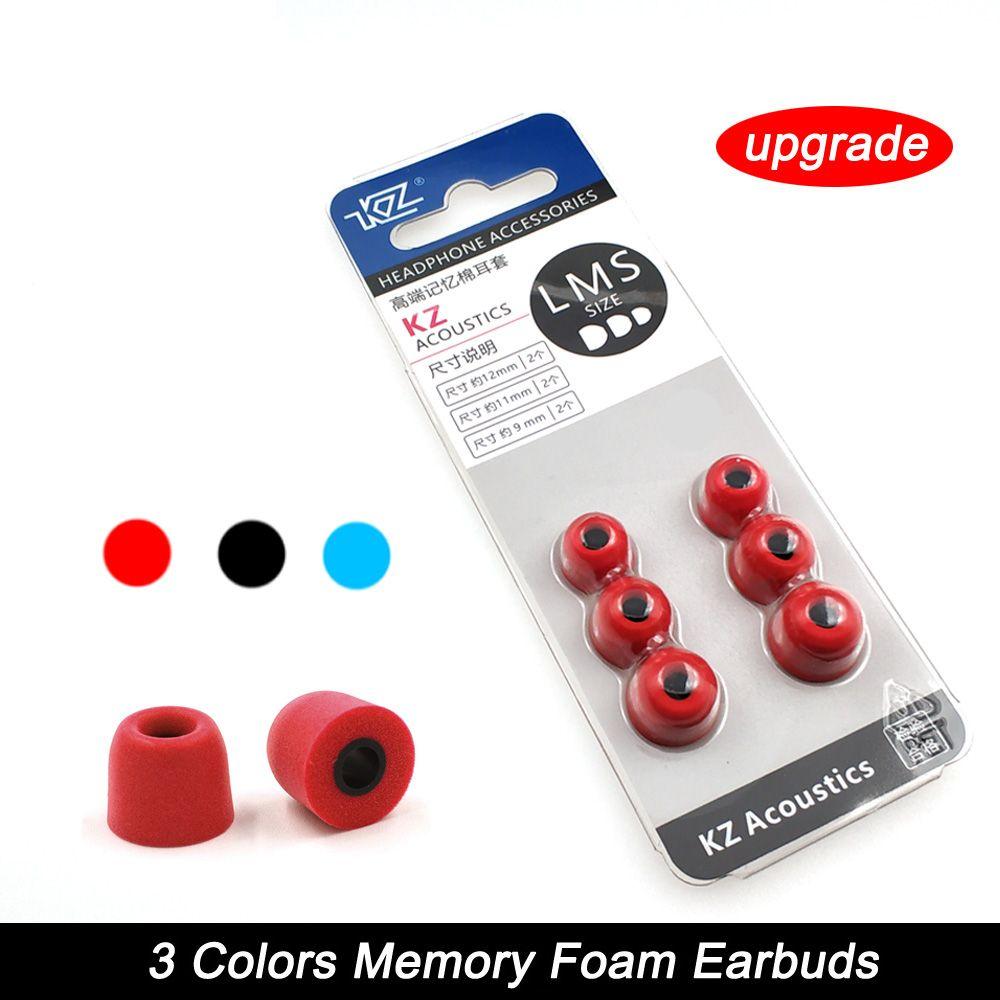 3 Pairs Comfortable In-Ear For Earphone Headphones Memory Foam Ear Tips Ear Pads Eartips