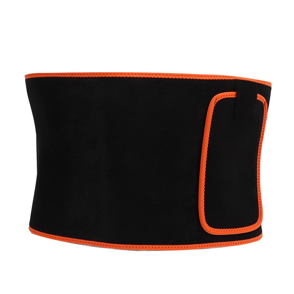 Пояс для коррекции талии с регулируемой поддержкой поясницы и поясничного отдела позвоночника, пояс для похудения с карманом для телефона для фитнеса и тренажерного зала. Размер L.