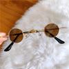 Mini Retro Round Lens Sunglasses - Trendy, Funny, Personality Style