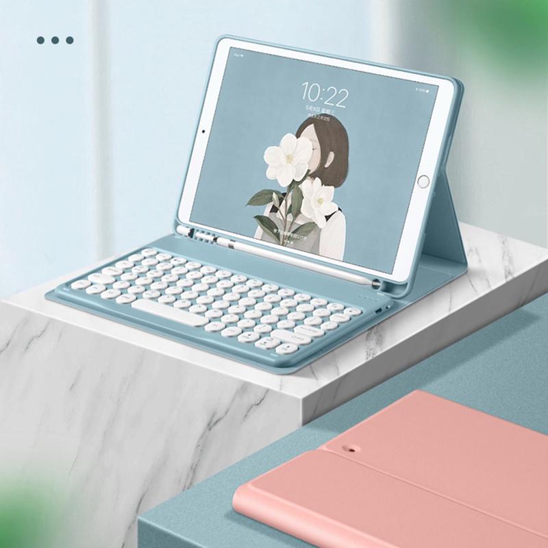 Чехол для iPad Mini 6, 2021, 8,3 дюйма, с магнитной клавиатурой, чехол для iPad Mini 4, 5, складной смарт-кожаный чехол, беспроводная клавиатура