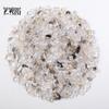 Natural Crystal Incense Diffuser Stones - White, Purple, Yellow Fluorite, and Pink Crushed Crystals