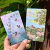 The Meraki Tarot 10.3*6cm Inspired By The Magic of Nature and Animals 79 Pcs Cards Based On Rider Waite System