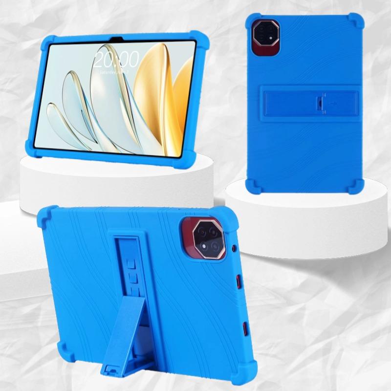 Soft Silicone Case for Teclast T60Ai T60 Plus 12 inch Multi-angles Adjustable Stand Cover Kids Safe Shockproof Protective Shell