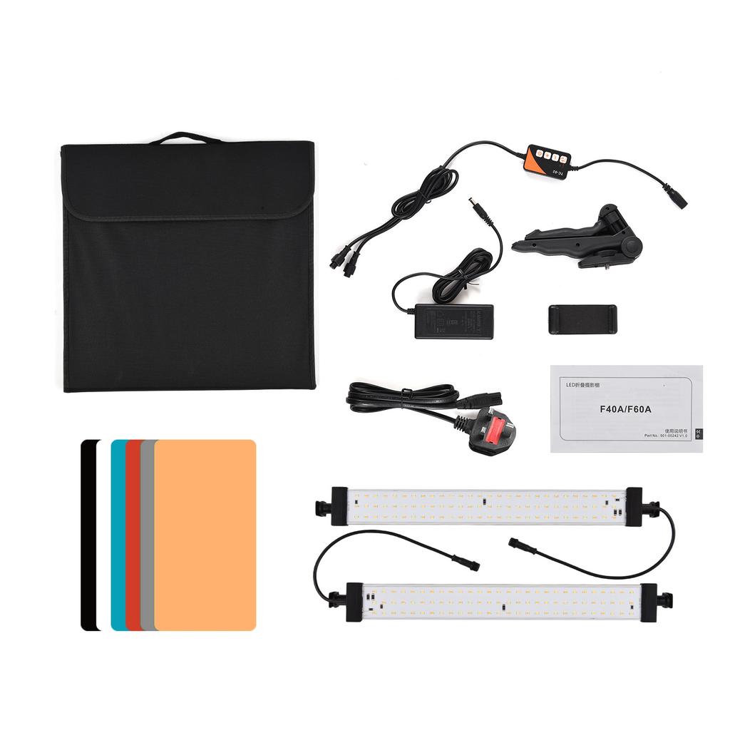 60*60*60 см складной светодиодный световой тент настольный фотостудия световой короб софтбокс 3200K-5500K плавный