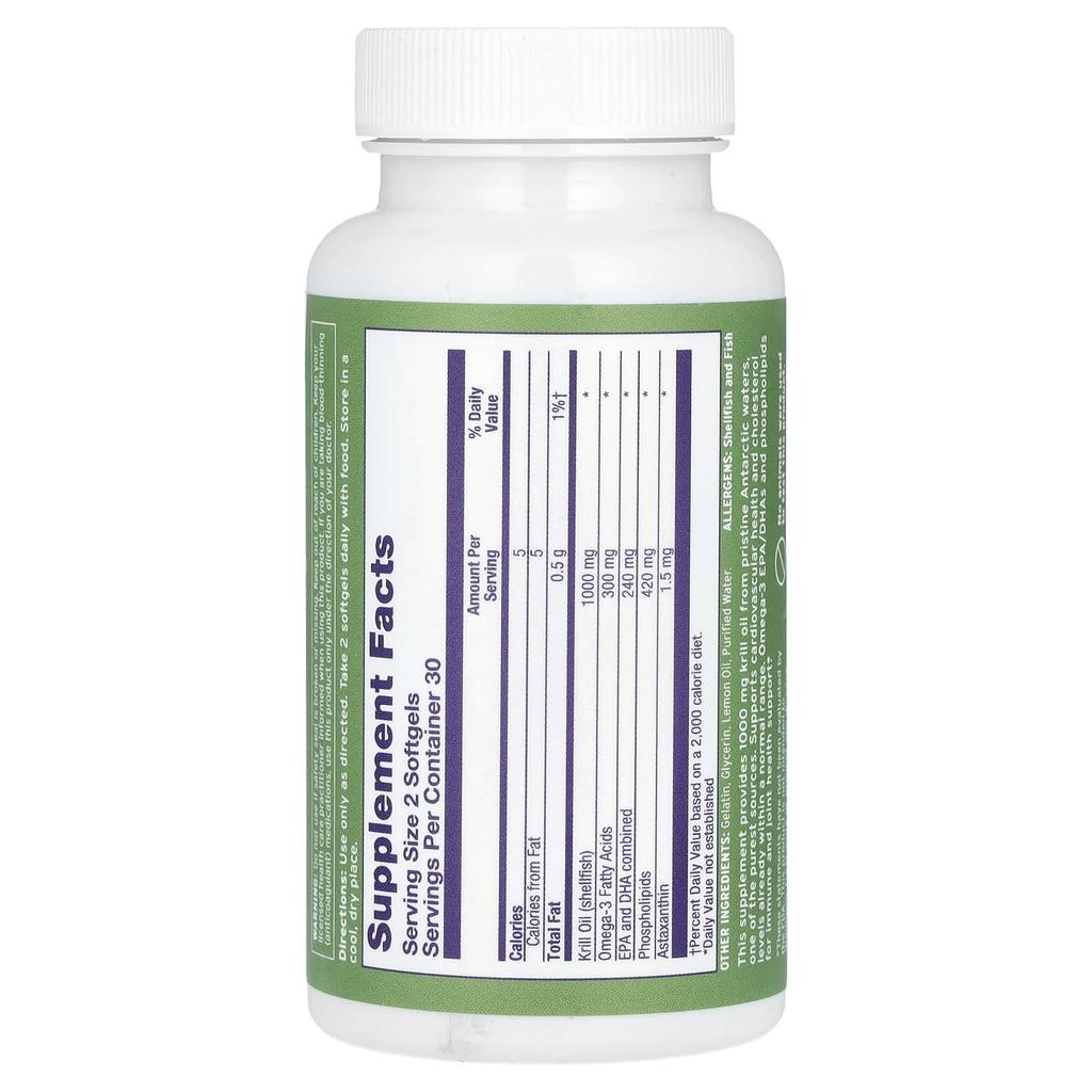 Life-flo The Power of Krill with Astaxanthin, 60 Softgels