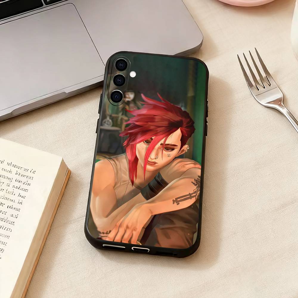 A-Arcane горячая игра Чехол для iPhone Для Samsung Galaxy A73,A72,A71,A70,A53,A52,A51,Мягкий силиконовый черный чехол