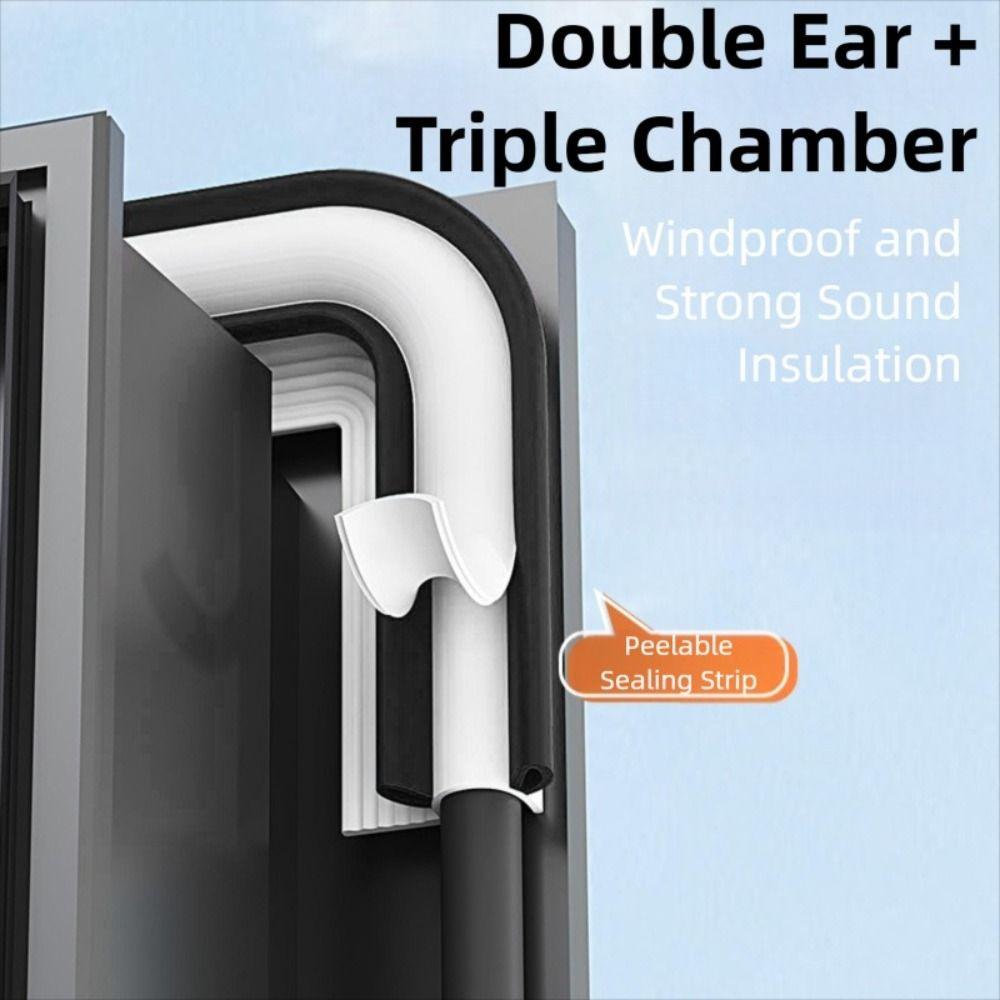 Soundproofing Casement Window Sealing Strip Windproof Insulation Strip Broken Bridge Aluminum
