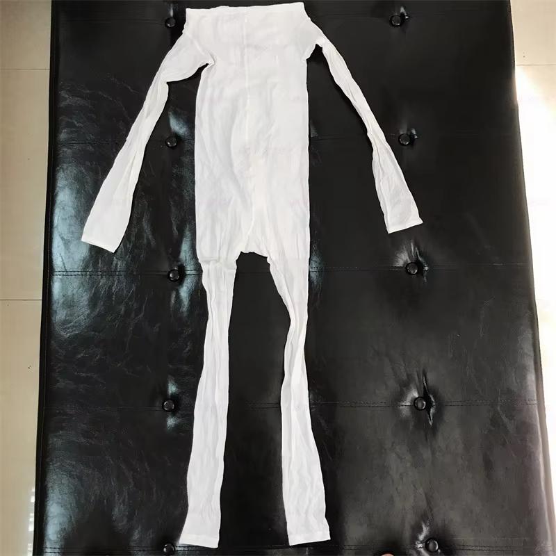 5 шт. боди для похудения, одноразовый аппарат для вакуумной терапии с роликами, белый цвет, размер ML XL, форма для салона красоты