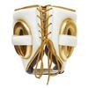 Adidas Head Guard Adistar NEW Pro Headgear Kickboxing Sparring Headgear White X //Boxing (Large, Gold)