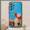 O-One Мультяшный Чехол Для Телефона P-Punchs Man Для Samsung S25,S24,S21,S22,S23,S30,Ultra,S20,Plus,Fe,Note,10,9,5G Черный Чехол