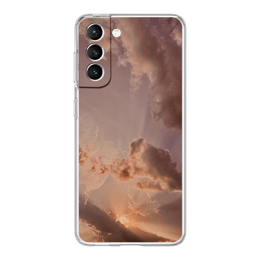 Милый художественный красивый ярко-розовый чехол для телефона Samsung Galaxy S24 S23 S22 S20 Ultra S21 FE 5G S10 S9 Plus S10E S8, прозрачный чехол