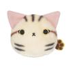 Оригинальная плюшевая игрушка Sanei Boeki, песочный кот Некоданго, Ш 7,5 x Г 6 x В 7 см, животное