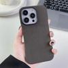 Роскошный чехол Turn Fur для iPhone 15 12 13 14 Pro Max 14Plus 15Pro без оправы кожаный чехол магнитный MagSafe противоударный чехол