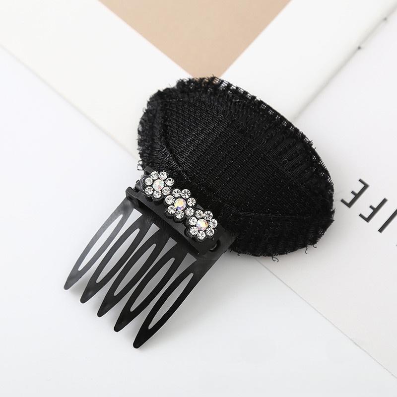 1 шт. Невидимая пушистая губка-заколка для волос, объемная основа для пучка, подушечка для объема у линии роста волос