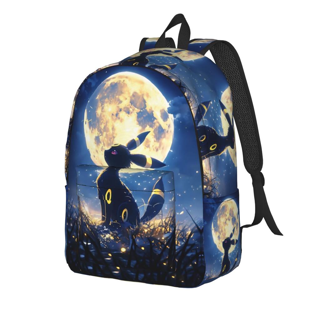 Модный Рюкзак Pokemon Eevee Eeveelution Umbreon Mochilas Модный Для Работы Прочный Наплечный Рюкзак