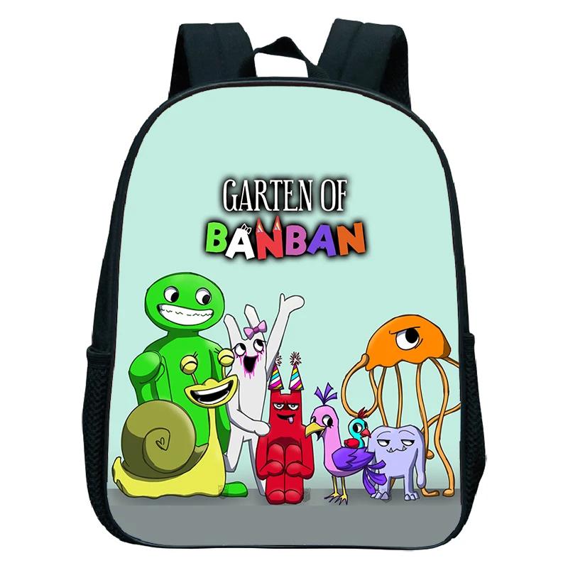 Lightweight Garten of BanBan Print  School Bags Kindergarten Backpack for Preschool Boys Girls Waterproof Kids Bookbag Mochlia