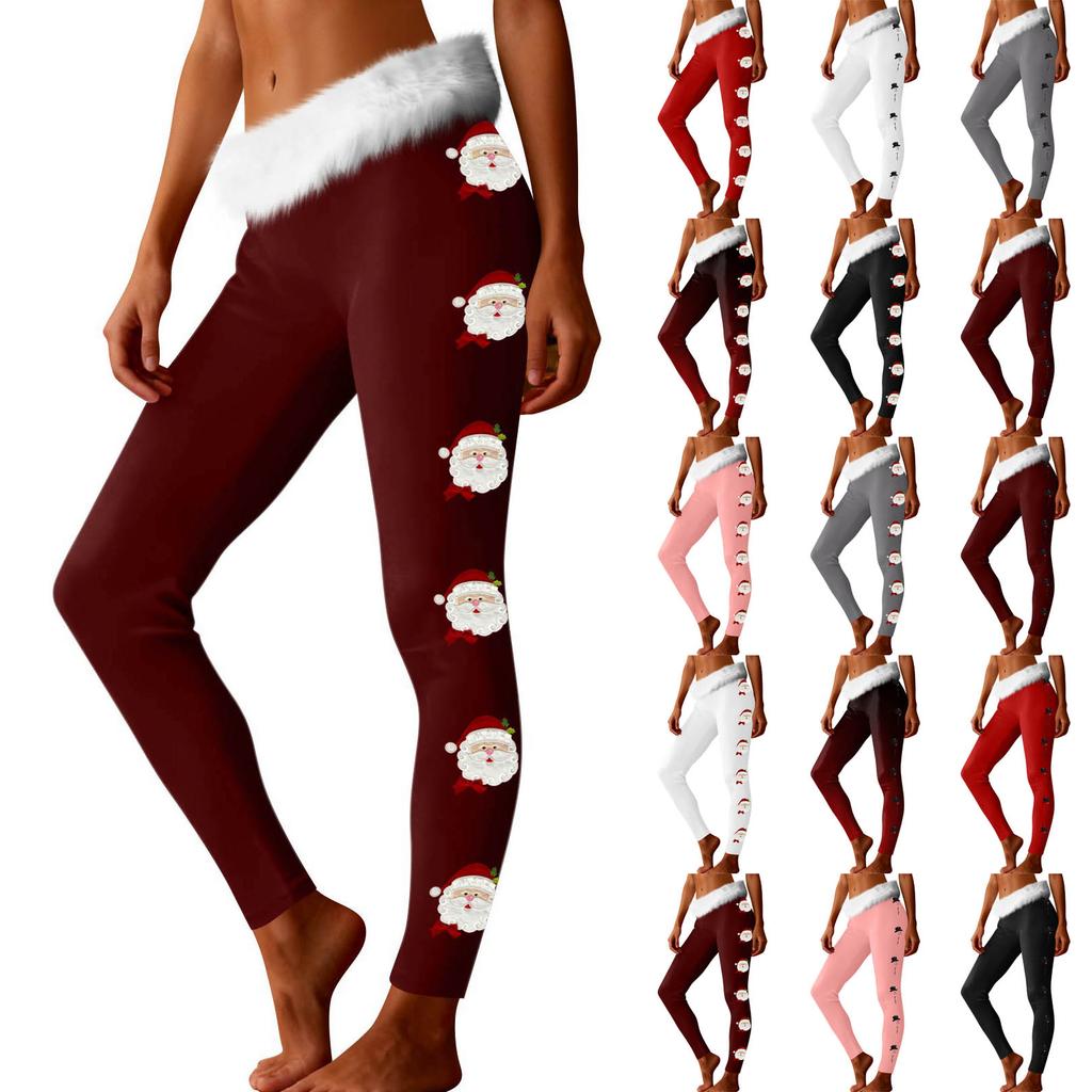 Женские модные повседневные флисовые брюки прямого кроя с лоскутным принтом