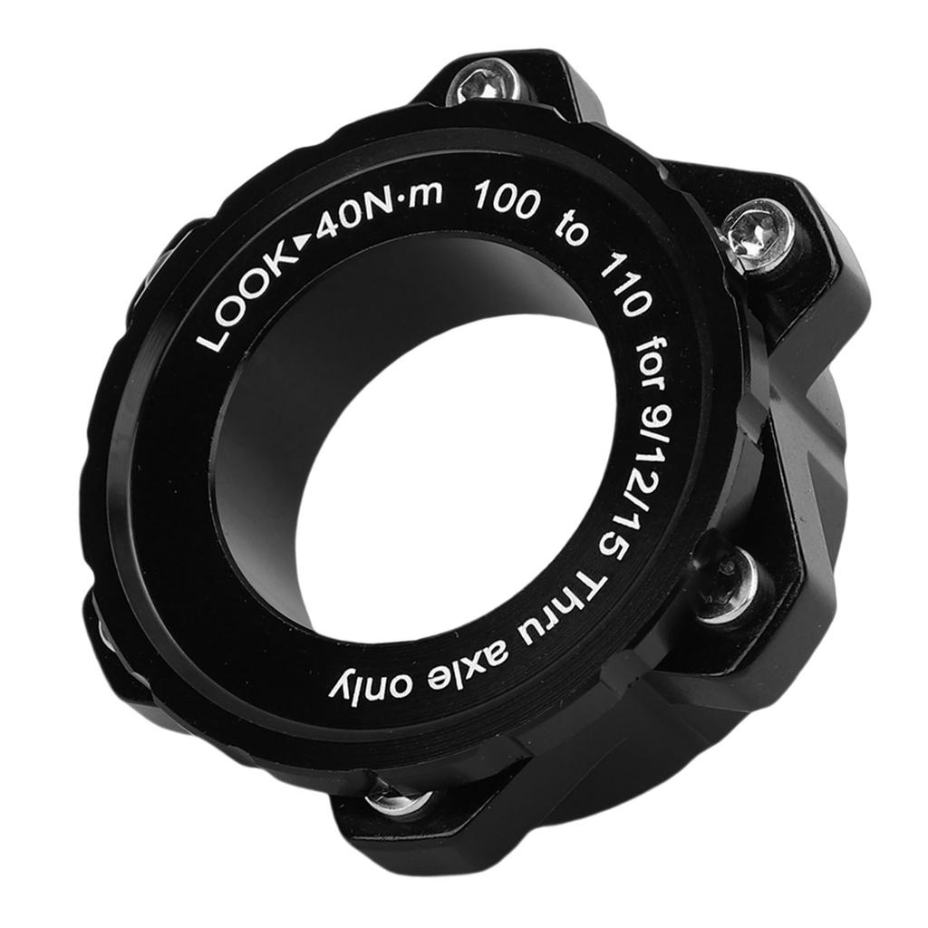 Адаптер для велосипедного ротора Center Lock из алюминиевого сплава, 100 мм на 110x15 мм, 6 болтов, адаптер для ротора дискового тормоза, проставка для втулки под сквозную ось 15 мм