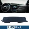 Автомобильные аксессуары для Toyota Hilux 2015 2016 2017 2018 2019 2020 2021 2022 2023 Защитная накладка на приборную панель, антибликовое покрытие, коврики с защитой от ультрафиолета