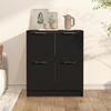 VidaXL Black Buffet 60x30x70 Cm Engineered Wood 811098