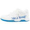 Кроссовки 'White Blue' для ходьбы Out Of Office Низкие Мужские OMIA189C99LEA0050142