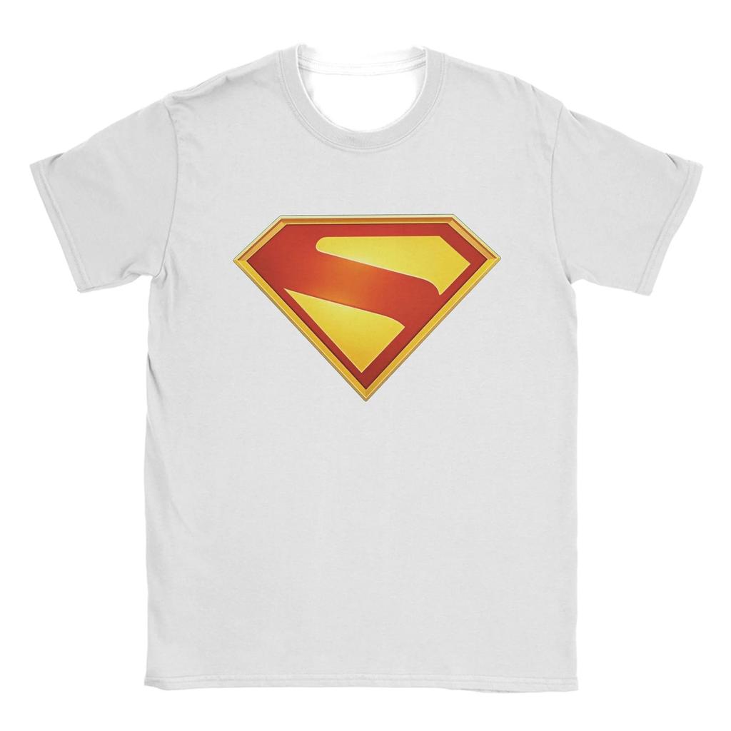 2026 New Hotselling Fashion Superman Logo Tshirt Mens Beach Style Aesthetic Tshirt Roundneck Hippie Superhero Tshirt