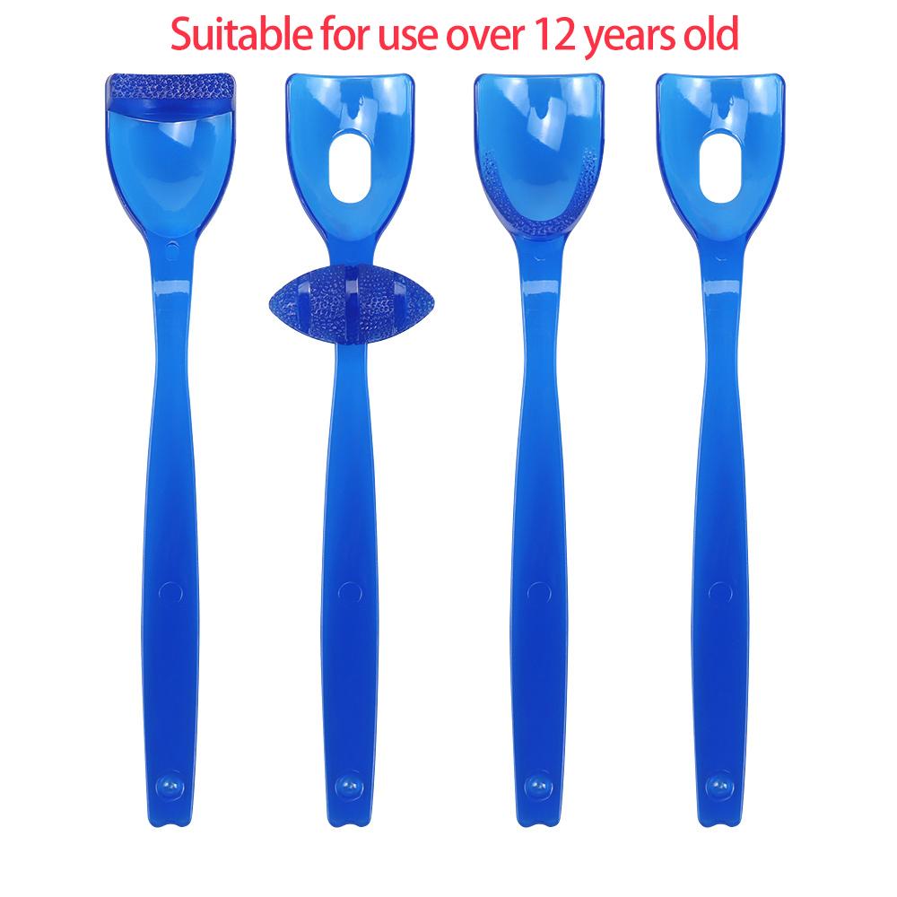 Детский тренажер кончика языка из 3 частей Упражнение для ухода за полостью рта Гибкость языка Тренировка Аутизм Терапия Инструмент для произношения