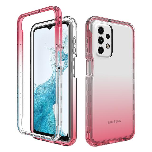 Двухслойный мягкий чехол с защитой от падения для Samsung Galaxy A23 A14 A53 A33 A13 A73 A54 A34 S23 Ultra S22 Plus S21 S20 Fe, мягкая сумка