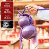 Стеклянная бутылка 500 мл в форме тыквы - Цветная, Герметичная, Пищевая, для Напитков, Сока, Молока и Чая