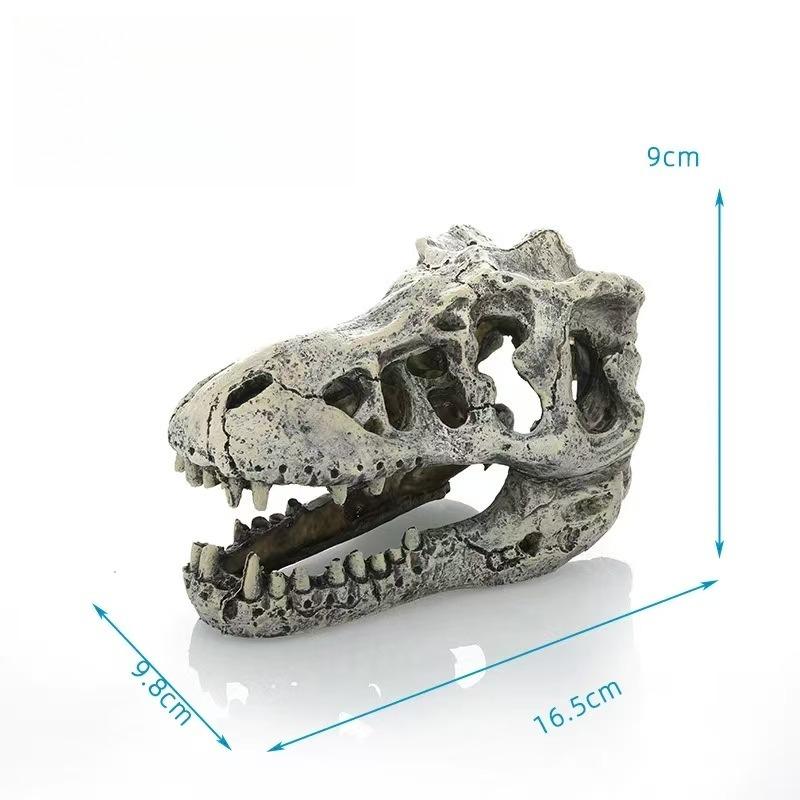 Лазающие питомцы, Уклонение от дыр, Имитация ландшафта аквариума, Окаменелость головы дракона, Домик для рыб и креветок, Декоративные поделки для аквариума