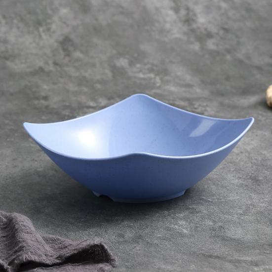 1/4 шт. Одноразовые квадратные сервировочные миски Гладкие края Миска для закусок для вечеринок Салатница Жаростойкая Универсальное сервировочное блюдо