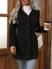 Autumn and Winter Lapel Women's Suit, Slimming and Elegant Overcoat Coat