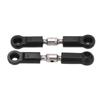 2PCS Steering Tie Rod Links Replacement 104072?2096 RC Vehicle Turnbuckle Linkage Rod Ends