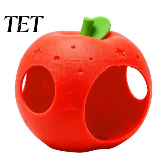 Aquatic Landscaping for Small Tanks Fruit Aquarium Hide Cave, Apple Pitaya Fish Tank Hideout, 3D Safe Shelter Water Pets Printed Decorative Betta And
