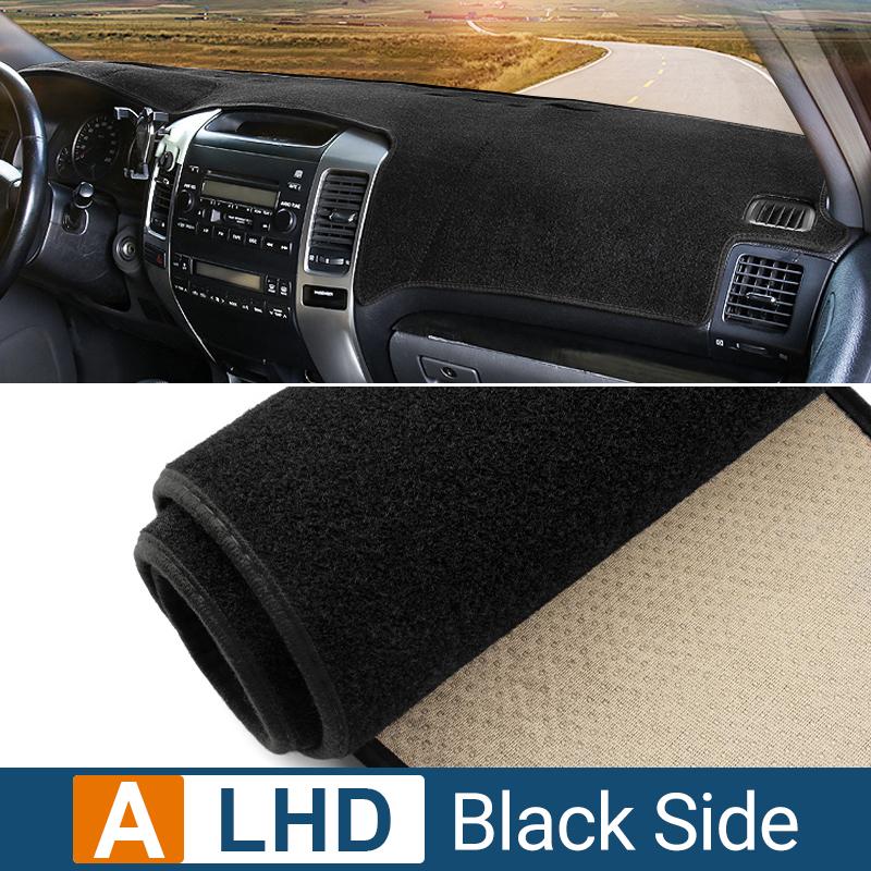 Автомобиль Для Toyota Land Cruiser Prado 120 J120 2003-2006 2007 2008 2009 Накладка на панель приборов Защита от света Коврик Анти-УФ Нескользящий коврик