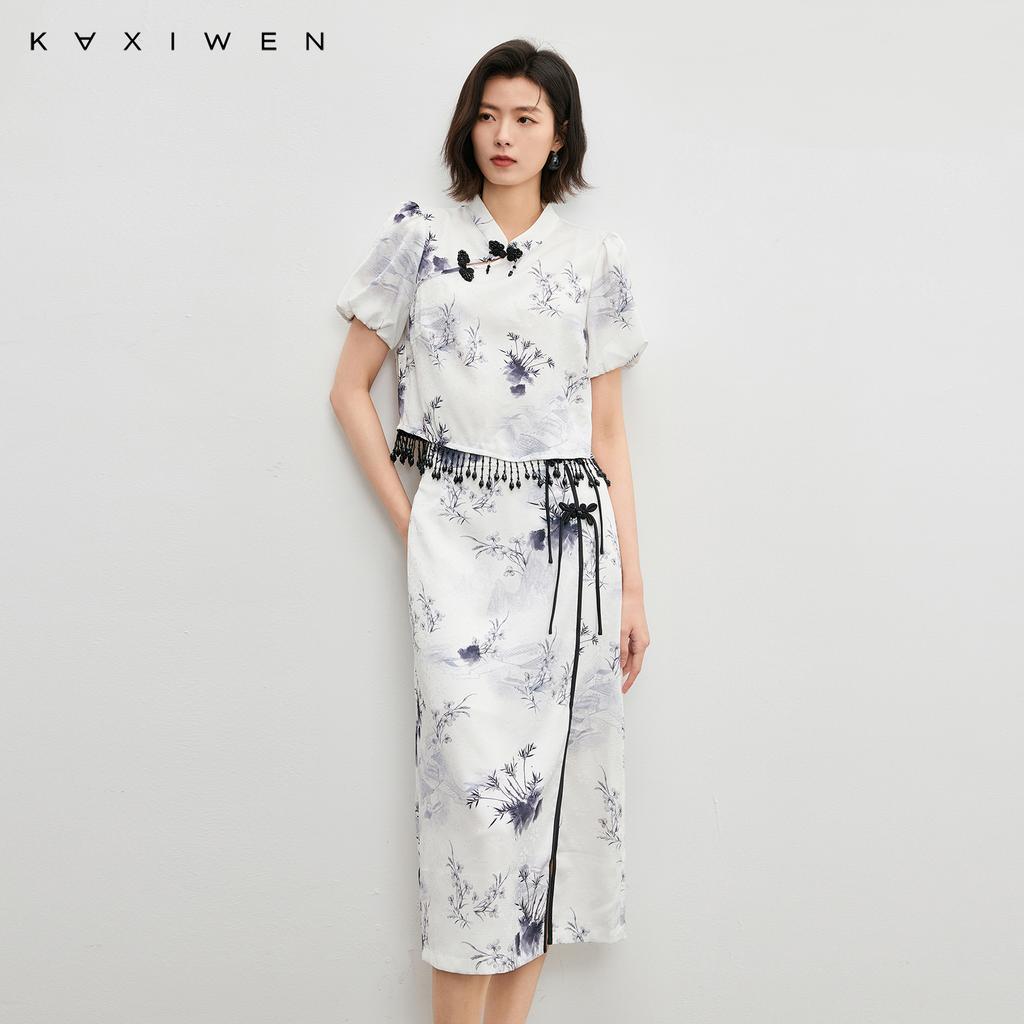 Chinese Style Ink Painting Shirt