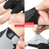 Mountain Bike Fitness Gloves Half-Finger Short-Hand Cycling Silicone Gloves with Shock Absorption for Outdoor Sports