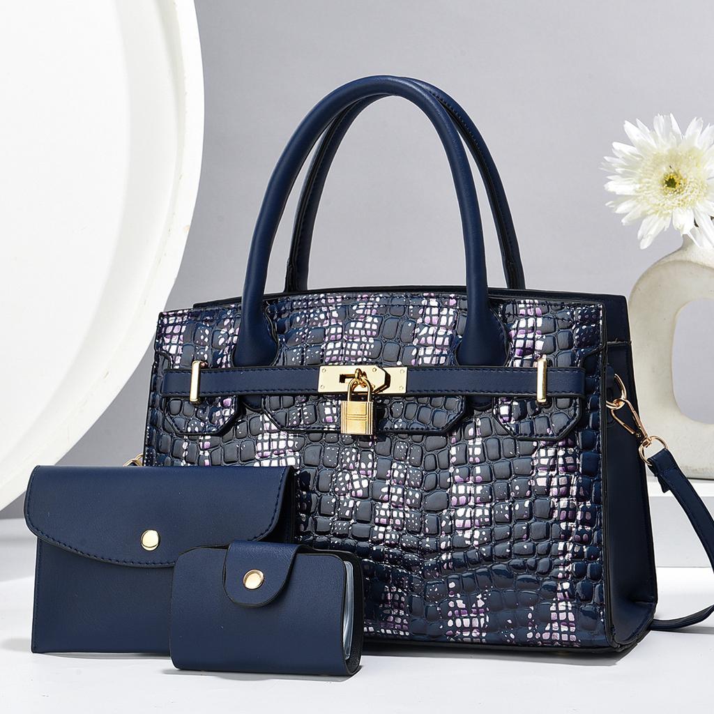 Женская сумка Классическая сумочка Узор крокодила сумка мать и дитя Сумка мессенджер на одно плечо Замок