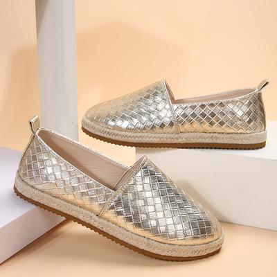 Модная женская обувь Летние тонкие одинарные туфли Женские туфли-рыбаки Старый Пекин Слипоны на плоской подошве