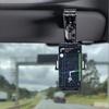 Универсальный автомобильный держатель для телефона на солнцезащитный козырек с регулируемыми углами обзора